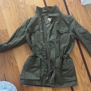 J. Crew Utility Jacket in Army Green